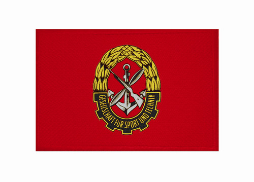 Aufnäher ddr gst fahne flagge - aufnäher,