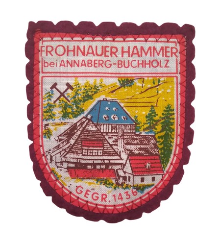 Ddr aufnäher patch - ddr, frohnauer