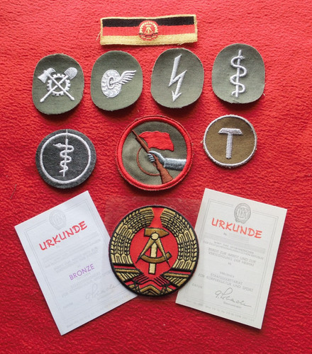 DDR,NVA,GST,Aufnäher,Patch,Mi