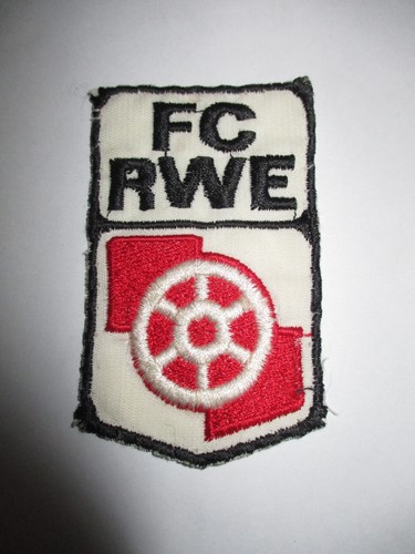 Ddr fußball aufnäher - fc, rot