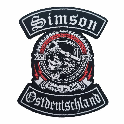 Aufnäher patch simson - aufnäher,