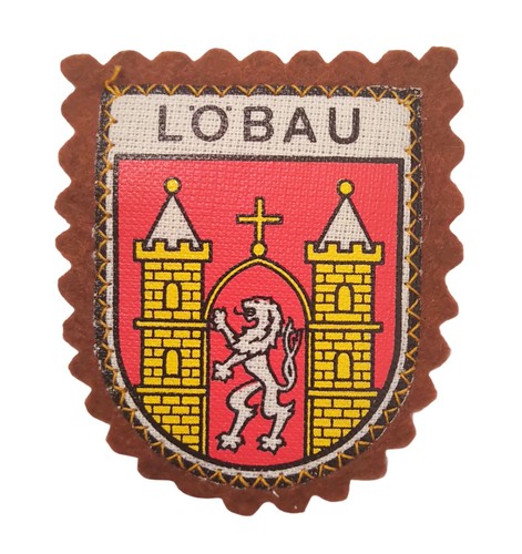 Ddr aufnäher löbau wappen - ddr,