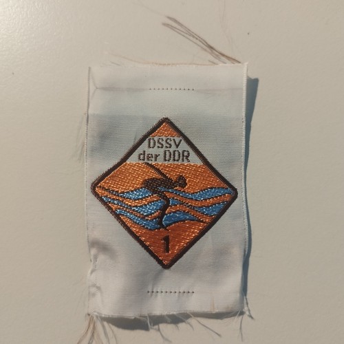 Ddr schwimmabzeichen aufnäher - ddr,