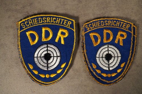 Ddr schiedsrichter aufnäher - ddr,