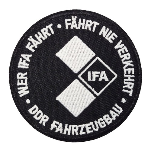 Aufnäher aufbügler wer ifa - aufnäher,