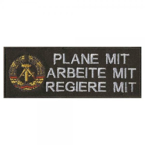 Aufnäher ddr regiere - aufnÄher,