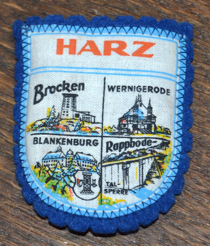 Ddr wander aufnäher - ddr, wander-aufnäher