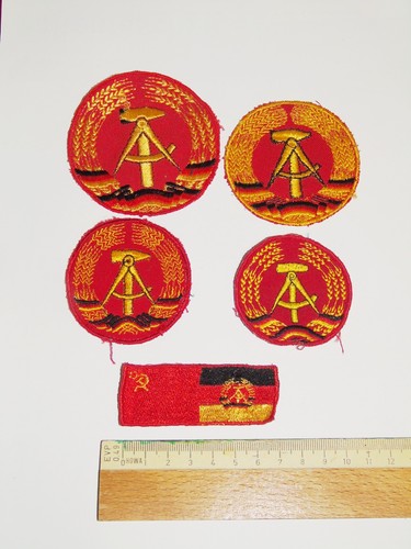 Ddr emblem aufnäher - ddr, nva