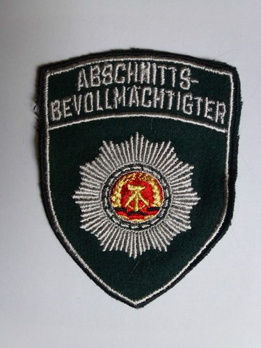 Ddr mdi volkspolizei - mdi, aufnäher