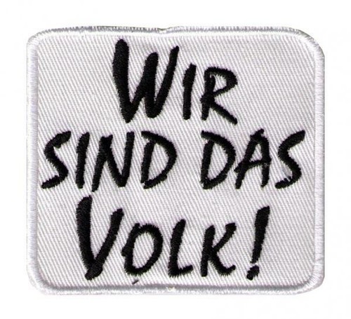 Aufnäher ddr wir sind - -,