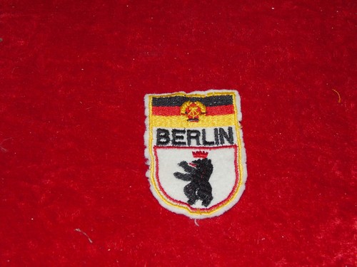 Berlin ostberlin aufnäher - berlin,