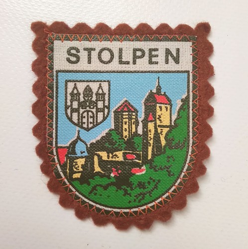 Ddr aufnäher stolpen burg - ddr,