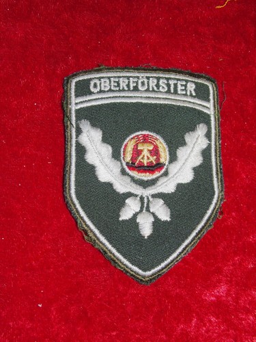 Oberförster ddr emblem - oberförster,