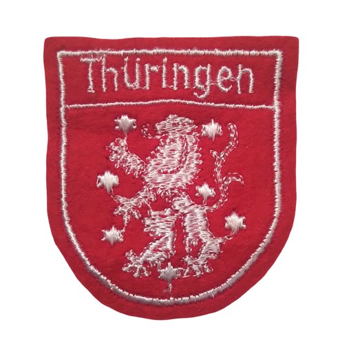 Ddr aufnäher thüringen rot - ddr,