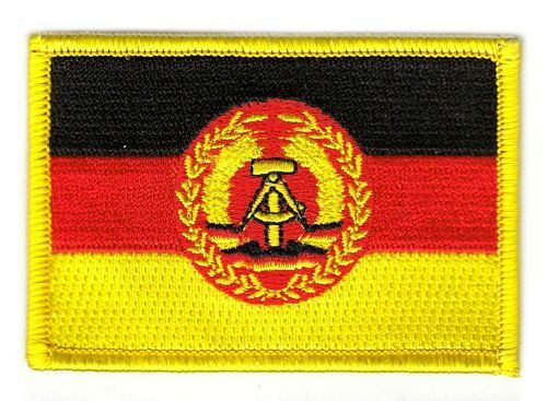 Flaggen aufnäher patch ddr - aufnäher,